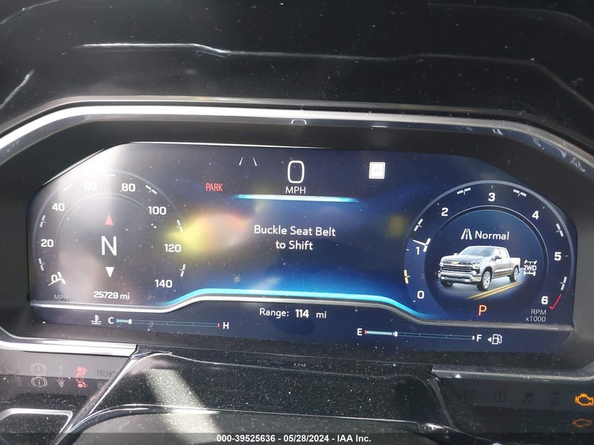 2023 CHEVROLET SILVERADO 1500 5.3L V-8 DI, VVT, 35(VIN: 2GCUDEED1P1126865