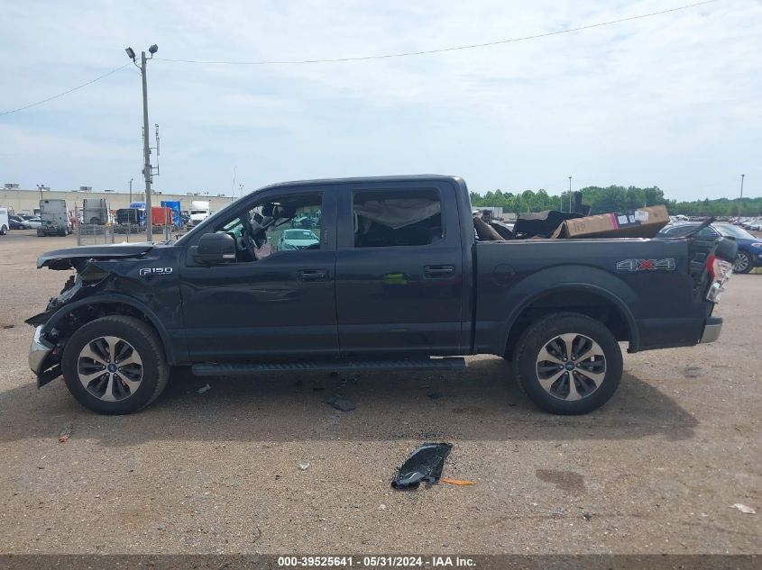 2019 Ford F-150 Lariat VIN: 1FTEW1E42KKF15899 Lot: 39525641