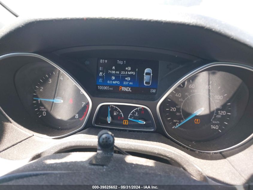 2015 Ford Focus Se VIN: 1FADP3F22FL334969 Lot: 39525652