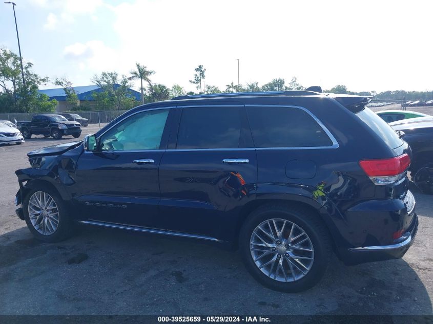 2018 Jeep Grand Cherokee Summit 4X4 VIN: 1C4RJFJG0JC390889 Lot: 39525659