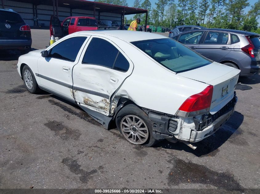 2004 Volvo S60 2.4 VIN: YV1RS61TX42324154 Lot: 39525666