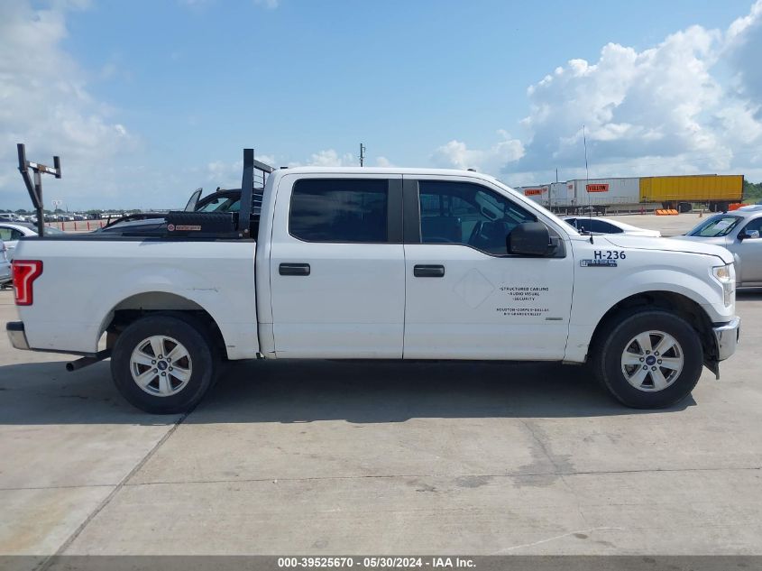 2017 Ford F-150 Xl VIN: 1FTEW1CP7HKD16286 Lot: 39525670