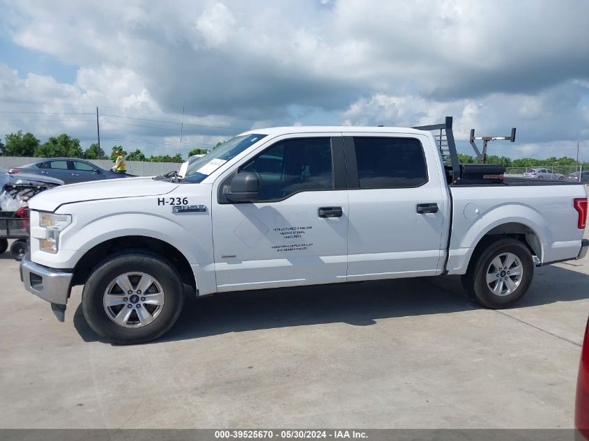 2017 Ford F-150 Xl VIN: 1FTEW1CP7HKD16286 Lot: 39525670