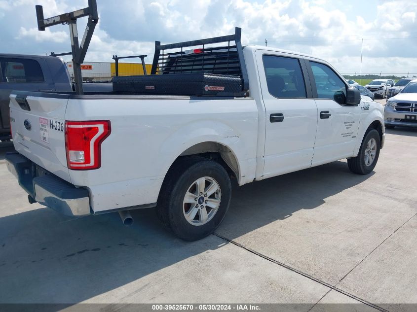 2017 Ford F-150 Xl VIN: 1FTEW1CP7HKD16286 Lot: 39525670