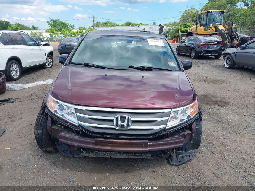 2011 Honda Odyssey Ex-L VIN: 5FNRL5H60BB076858 Lot: 39525675