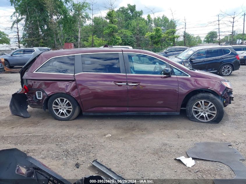 2011 Honda Odyssey Ex-L VIN: 5FNRL5H60BB076858 Lot: 39525675