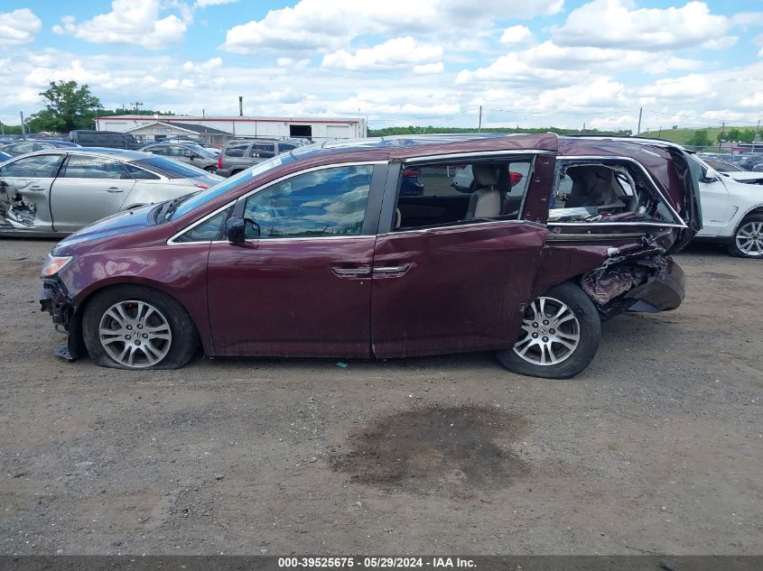 2011 Honda Odyssey Ex-L VIN: 5FNRL5H60BB076858 Lot: 39525675