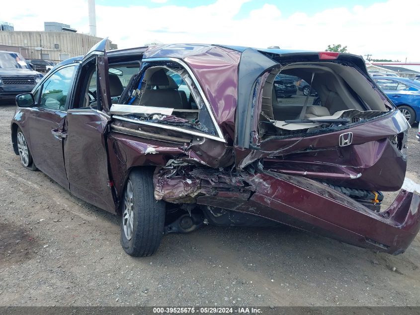 2011 Honda Odyssey Ex-L VIN: 5FNRL5H60BB076858 Lot: 39525675