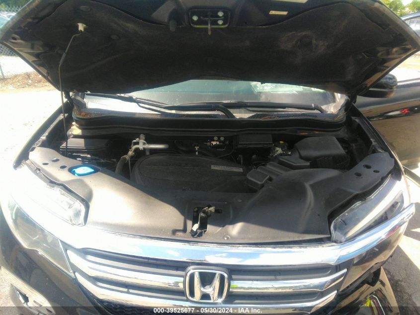 2016 Honda Pilot Ex-L VIN: 5FNYF6H50GB114712 Lot: 39525677