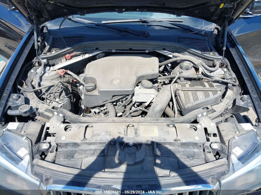 2017 BMW X3 xDrive28I VIN: 5UXWX9C50H0T06109 Lot: 39525681