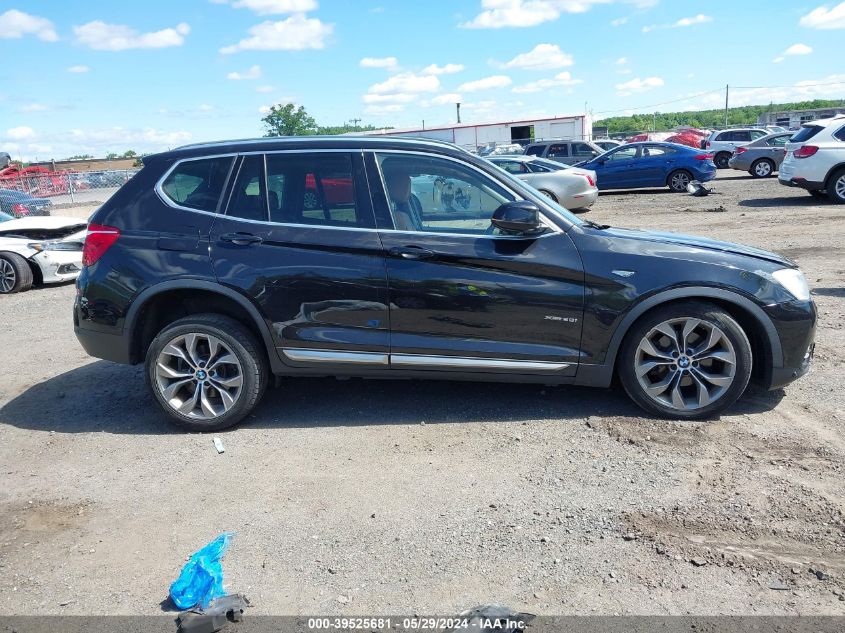 2017 BMW X3 xDrive28I VIN: 5UXWX9C50H0T06109 Lot: 39525681