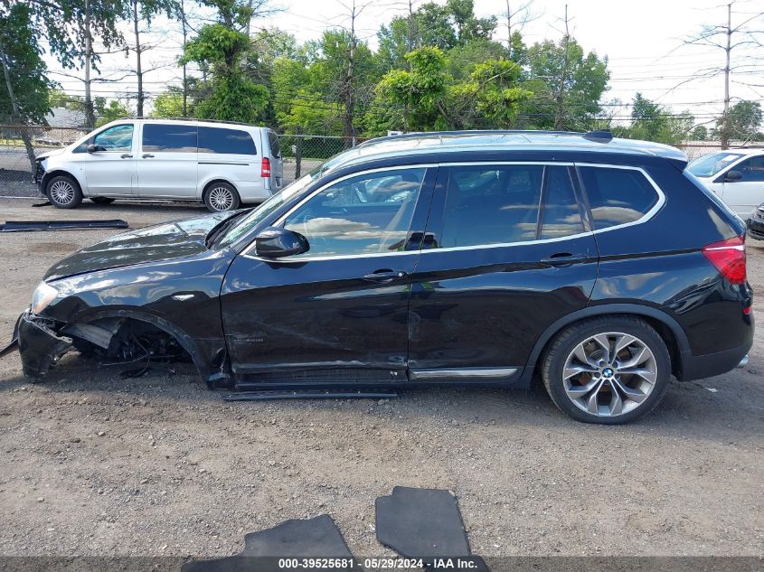 2017 BMW X3 xDrive28I VIN: 5UXWX9C50H0T06109 Lot: 39525681