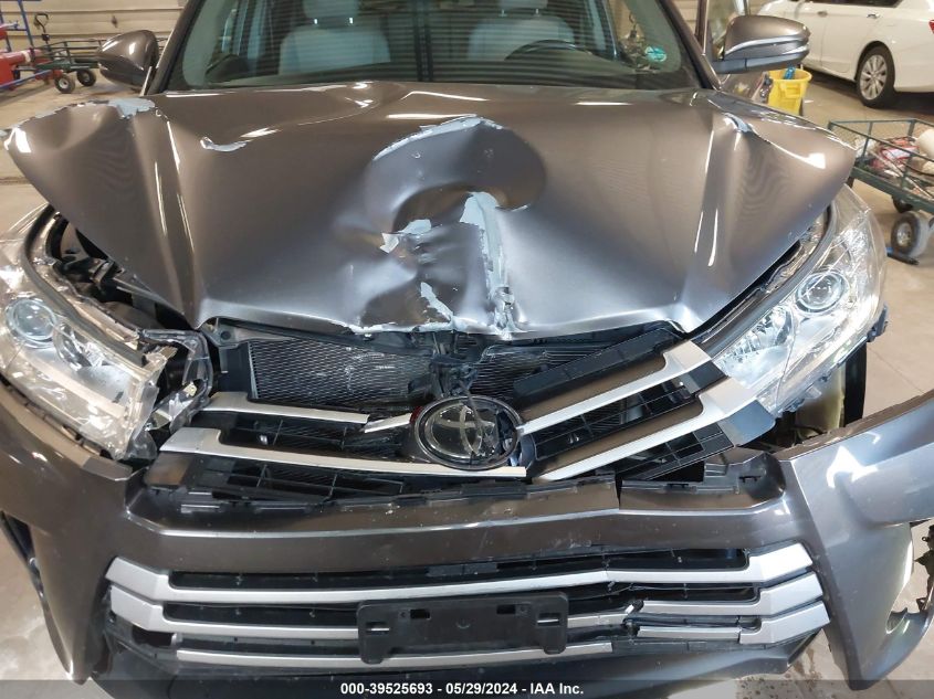 2018 Toyota Highlander Le Plus VIN: 5TDBZRFH2JS854230 Lot: 39525693