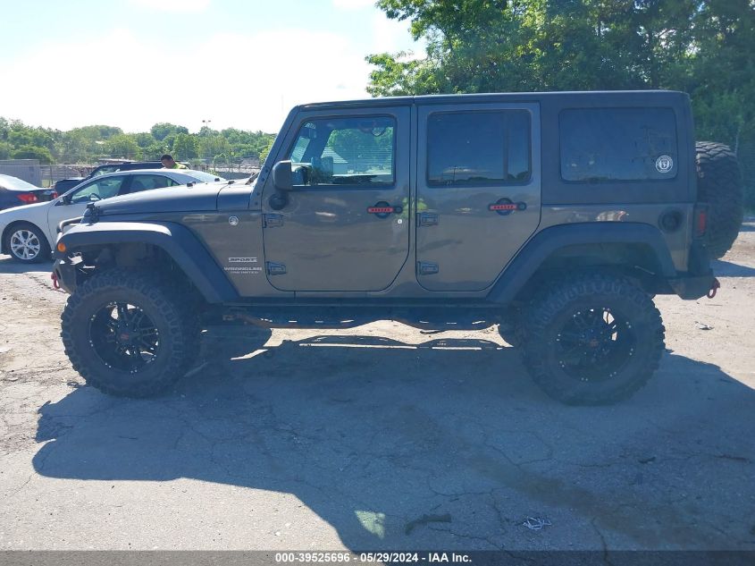 2017 Jeep Wrangler Unlimited Sport 4X4 VIN: 1C4BJWDG2HL545045 Lot: 39525696