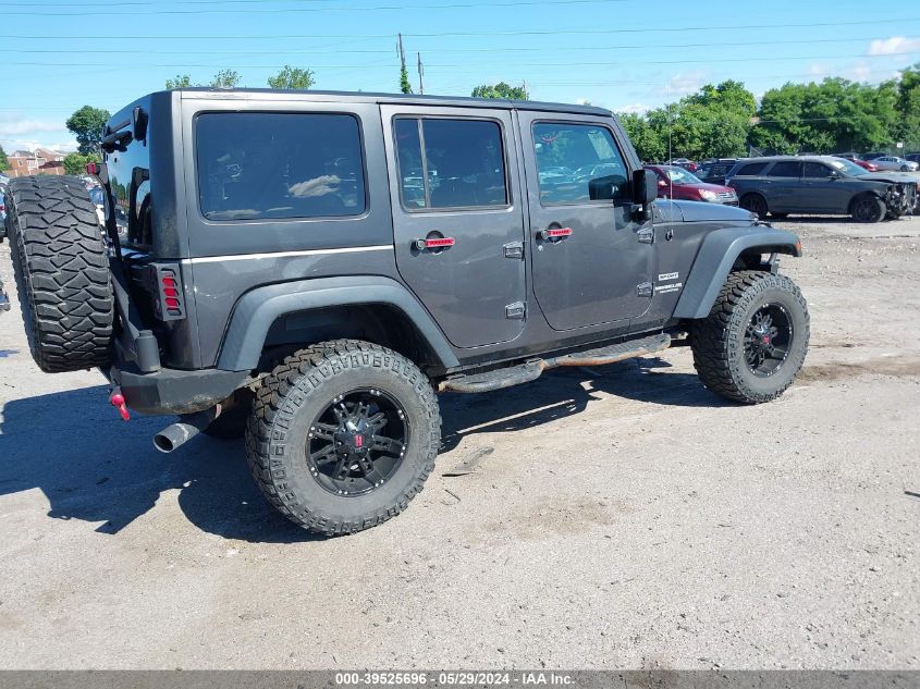 2017 Jeep Wrangler Unlimited Sport 4X4 VIN: 1C4BJWDG2HL545045 Lot: 39525696