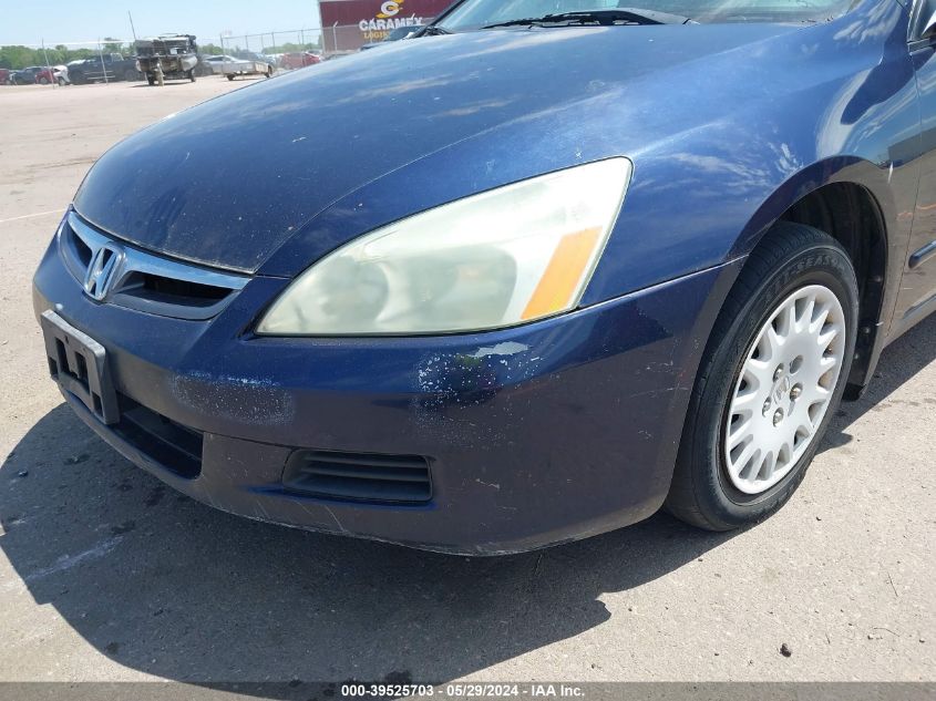 2006 Honda Accord 2.4 Vp VIN: 1HGCM56106A081763 Lot: 39525703
