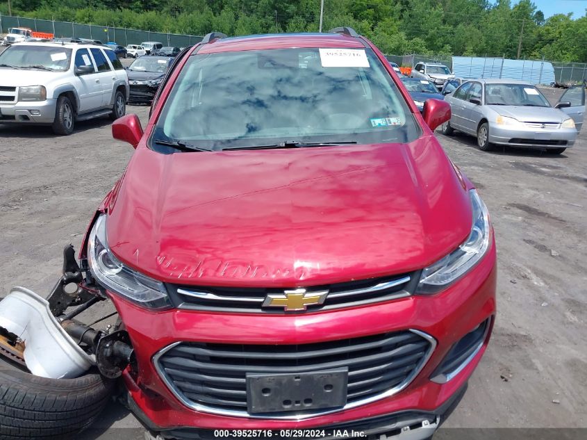 2019 Chevrolet Trax Premier VIN: 3GNCJRSB3KL255834 Lot: 39525716