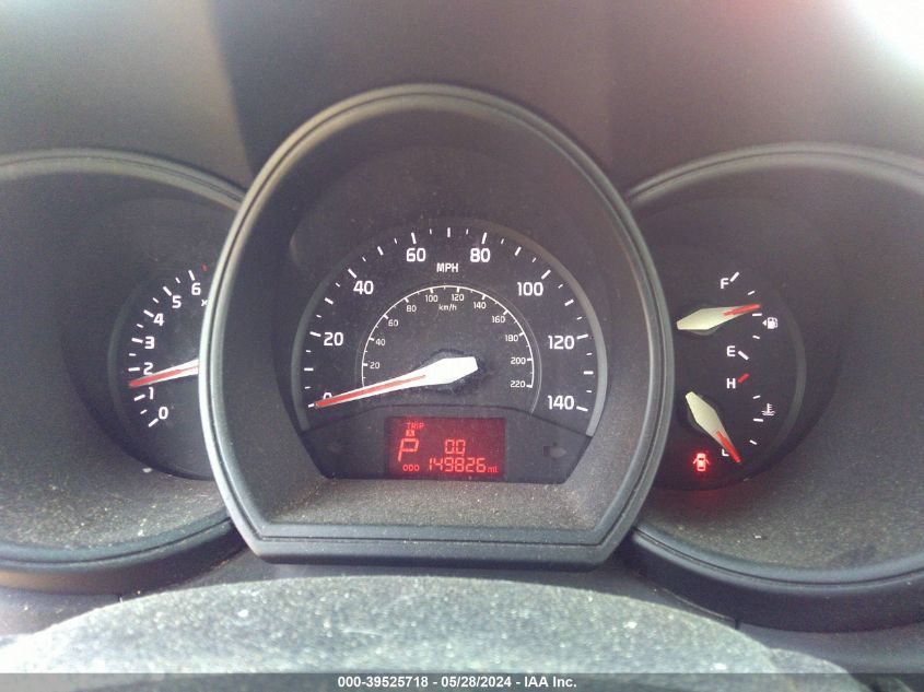 2014 Kia Rio Lx VIN: KNADM4A3XE6327884 Lot: 39525718