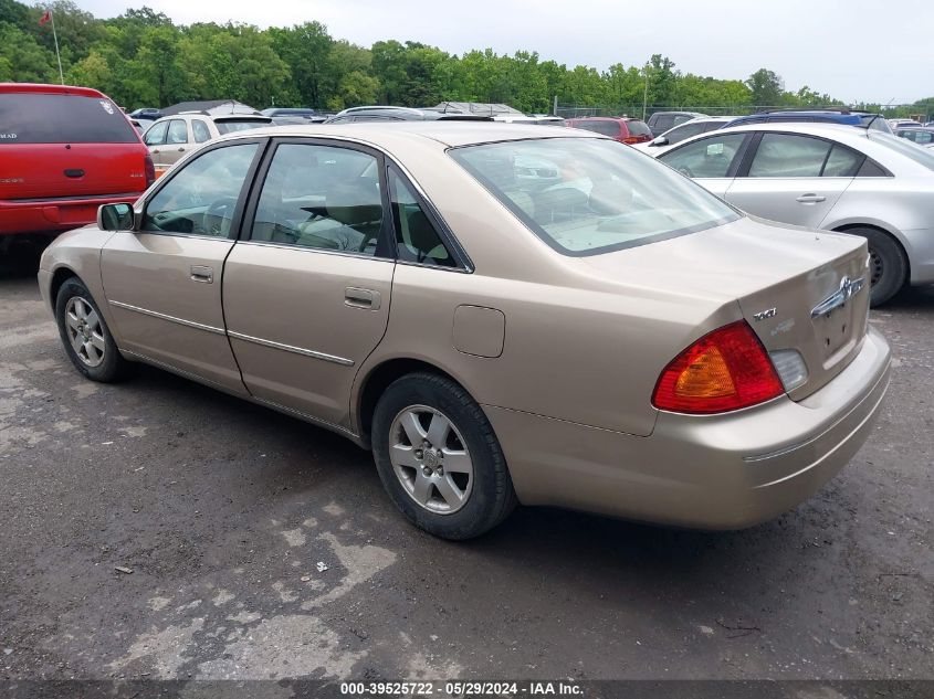 2001 Toyota Avalon Xl VIN: 4T1BF28B71U172928 Lot: 39525722