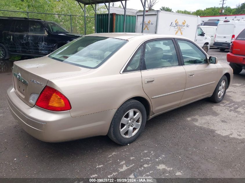 2001 Toyota Avalon Xl VIN: 4T1BF28B71U172928 Lot: 39525722