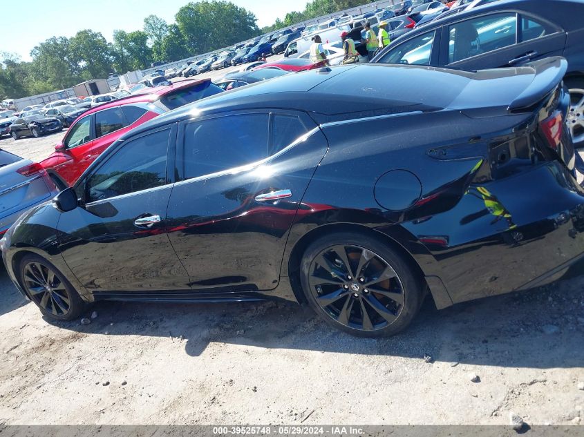 2018 Nissan Maxima 3.5 Sr VIN: 1N4AA6AP4JC383849 Lot: 39525748