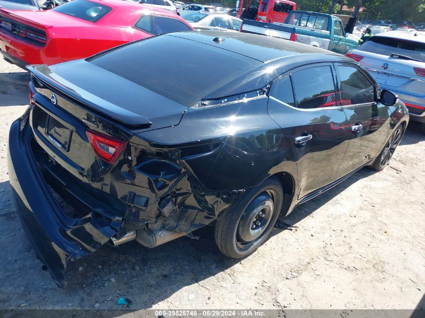 2018 Nissan Maxima 3.5 Sr VIN: 1N4AA6AP4JC383849 Lot: 39525748