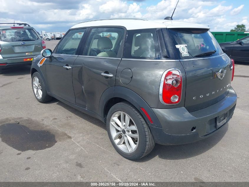 2013 Mini Countryman Cooper VIN: WMWZB3C54DWR35614 Lot: 39525758