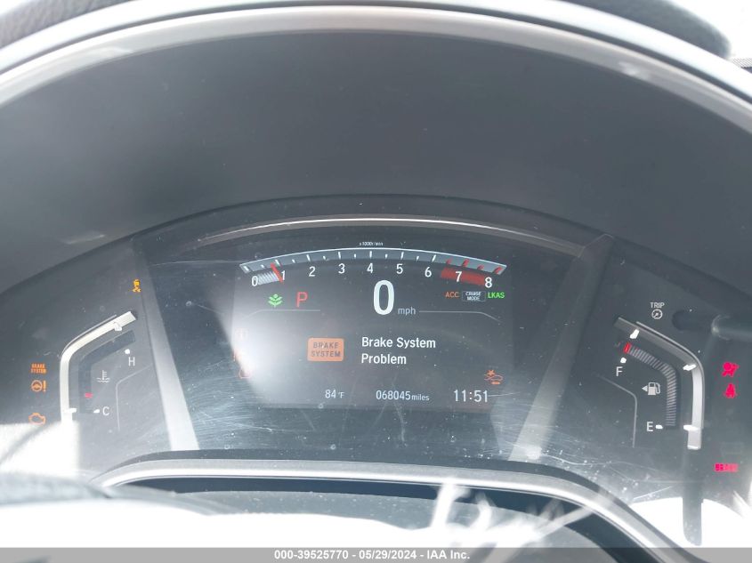 2019 Honda Cr-V Ex VIN: 2HKRW1H52KH511520 Lot: 39525770