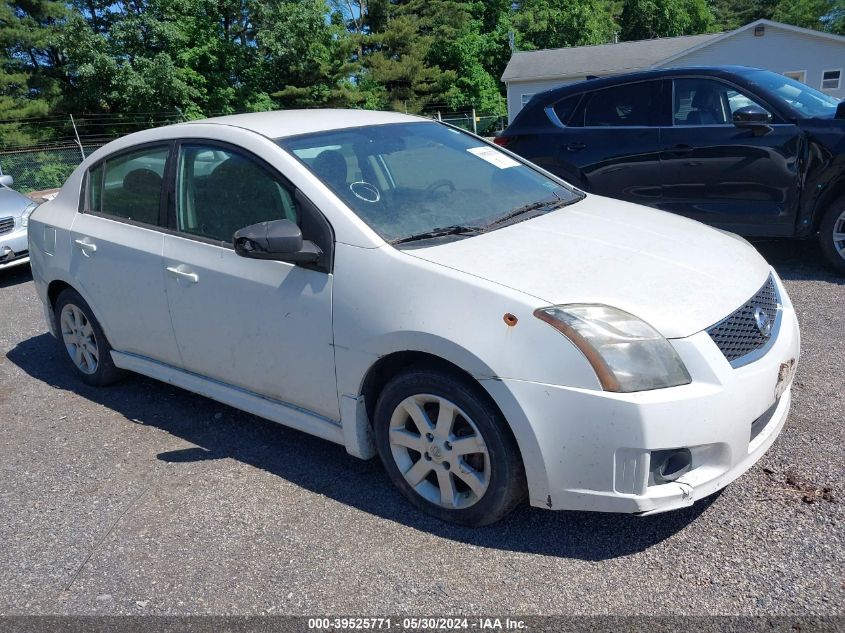 2010 Nissan Sentra 2.0Sr VIN: 3N1AB6AP3AL620796 Lot: 39525771