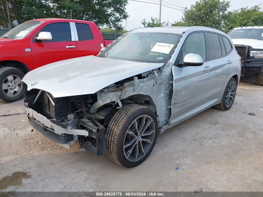 2019 BMW X3 xDrive30I VIN: 5UXTR9C50KLR03943 Lot: 39525775