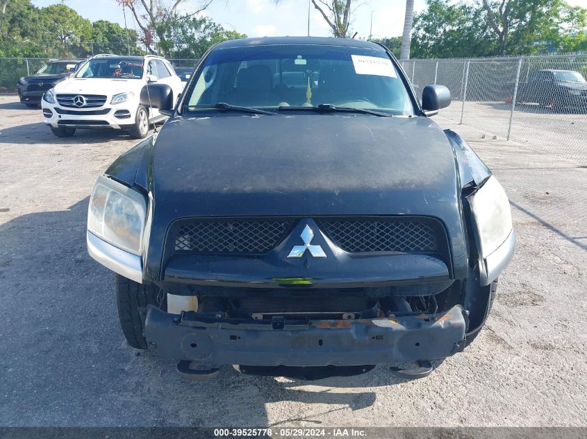 2006 Mitsubishi Raider Duro Cross V8 VIN: 1Z7HC38N06S513892 Lot: 39525778