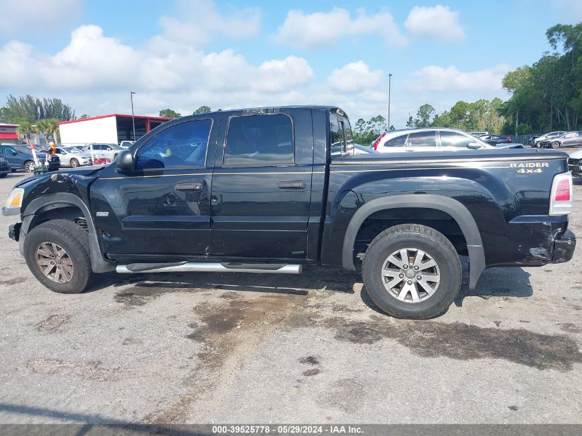 2006 Mitsubishi Raider Duro Cross V8 VIN: 1Z7HC38N06S513892 Lot: 39525778