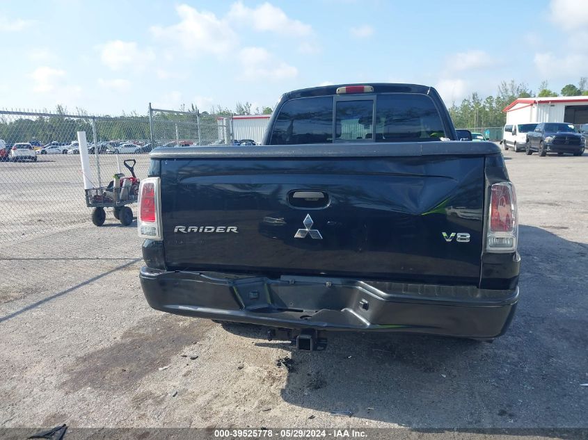 2006 Mitsubishi Raider Duro Cross V8 VIN: 1Z7HC38N06S513892 Lot: 39525778