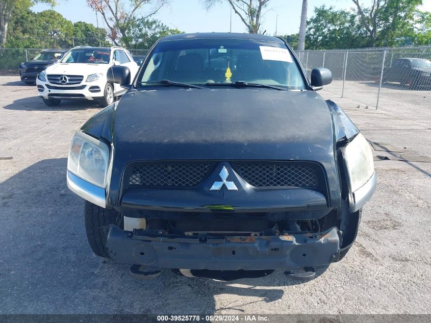 2006 Mitsubishi Raider Duro Cross V8 VIN: 1Z7HC38N06S513892 Lot: 39525778