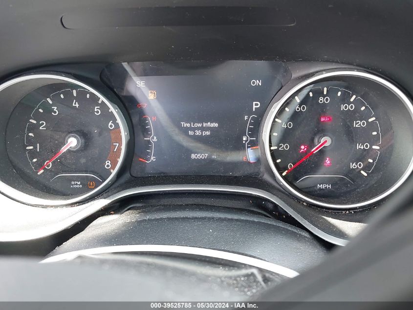 2018 Jeep Compass Sport 4X4 VIN: 3C4NJDAB4JT484303 Lot: 39525785