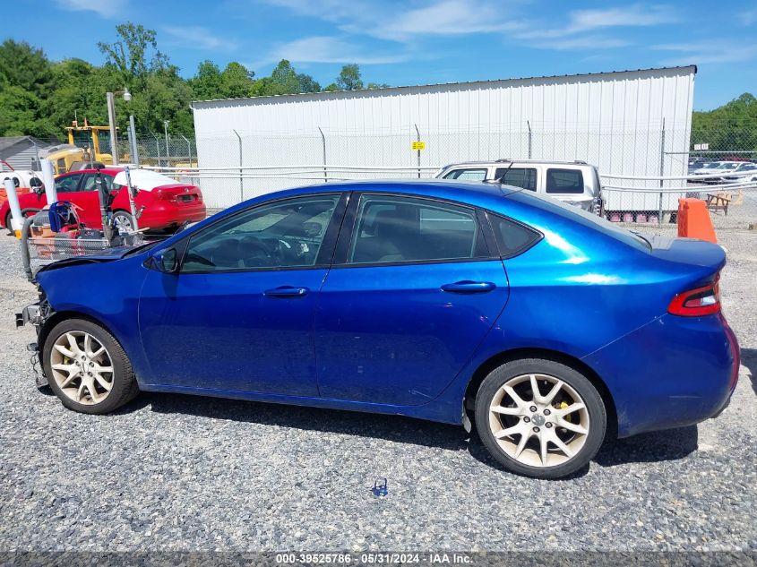 2013 Dodge Dart Rallye VIN: 1C3CDFBA8DD143131 Lot: 39525786