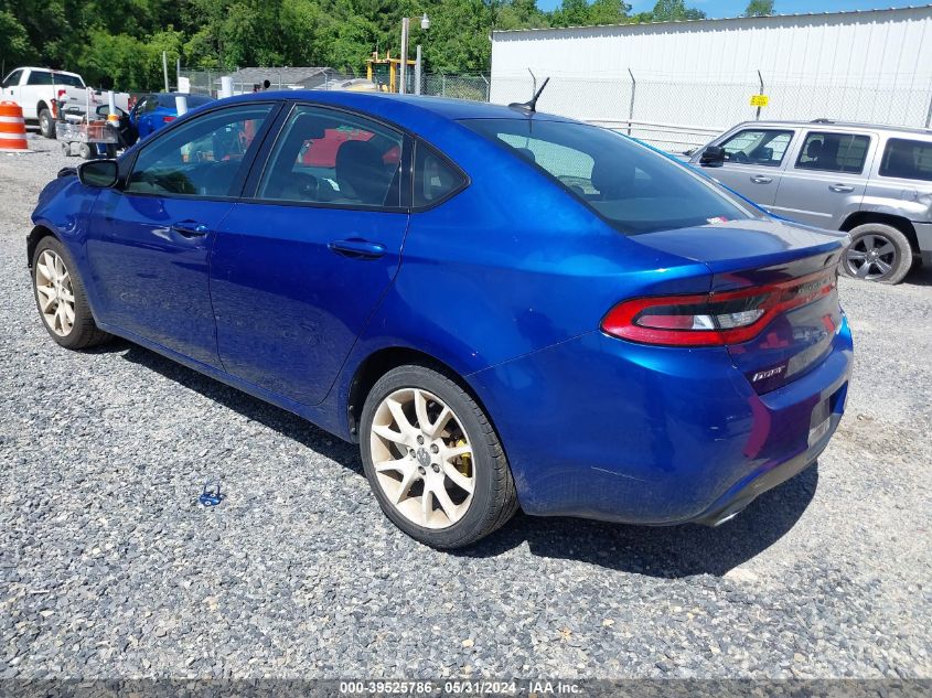 2013 Dodge Dart Rallye VIN: 1C3CDFBA8DD143131 Lot: 39525786