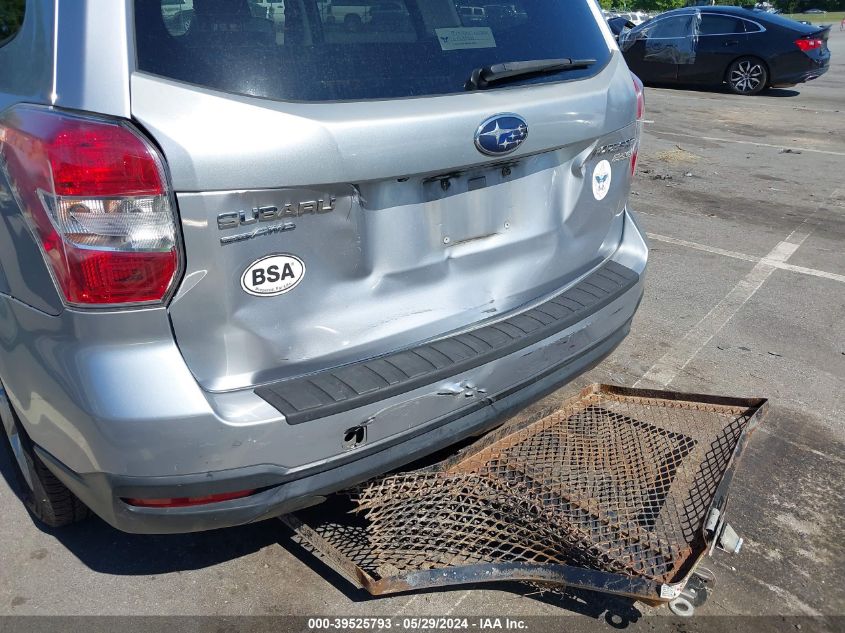 2015 Subaru Forester 2.5I Premium VIN: JF2SJADC9FH829998 Lot: 39525793