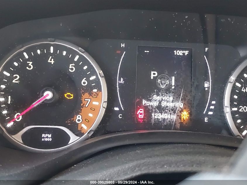 2018 Jeep Renegade Latitude 4X4 VIN: ZACCJBBB8JPJ38141 Lot: 39525803