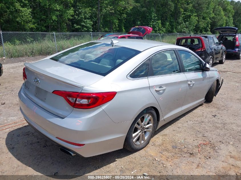 2017 Hyundai Sonata VIN: 5NPE24AF7HH516655 Lot: 39525807