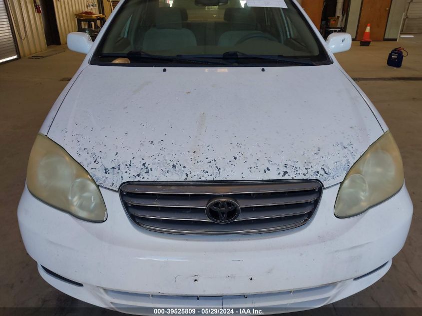 2003 Toyota Corolla Ce/Le/S VIN: 1NXBR32E63Z048569 Lot: 39525809