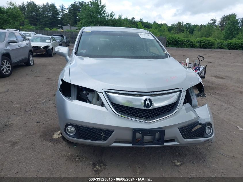 2013 Acura Rdx VIN: 5J8TB4H58DL022199 Lot: 39525815