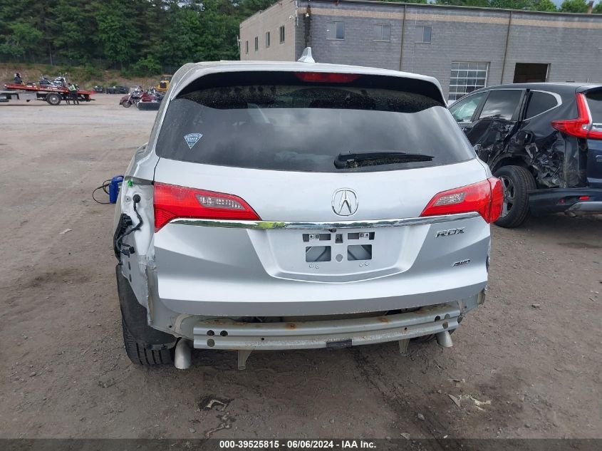 2013 Acura Rdx VIN: 5J8TB4H58DL022199 Lot: 39525815