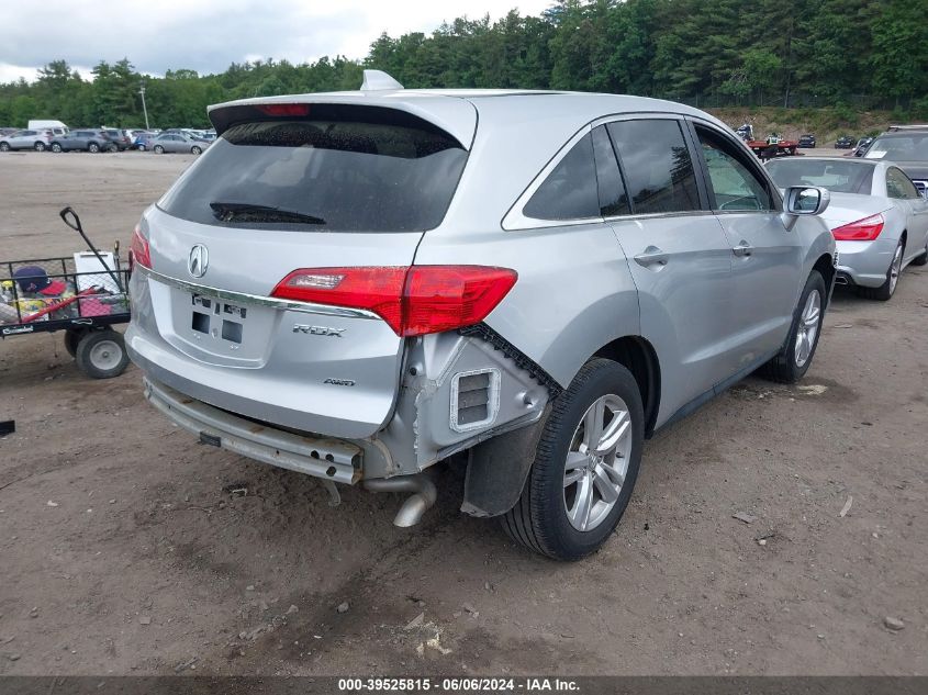 2013 Acura Rdx VIN: 5J8TB4H58DL022199 Lot: 39525815