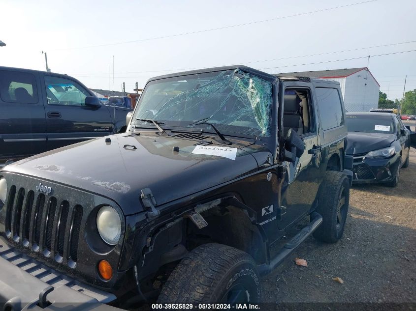 2007 Jeep Wrangler X VIN: 1J4FA24157L174154 Lot: 39525829