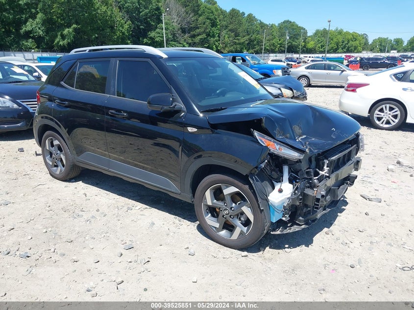 2022 Hyundai Venue Sel VIN: KMHRC8A31NU199898 Lot: 39525851