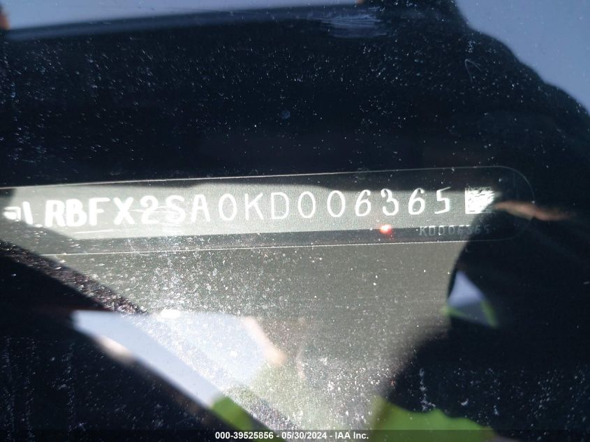 2019 Buick Envision Awd Essence VIN: LRBFX2SA0KD006365 Lot: 39525856