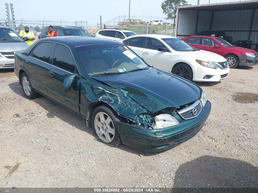 2000 Mazda 626 Es V6/Lx V6 VIN: 1YVGF22F0Y5105608 Lot: 39525862