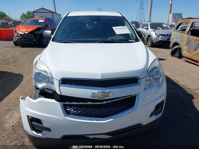 2012 Chevrolet Equinox Ls VIN: 2GNALBEK1C1166058 Lot: 39525868