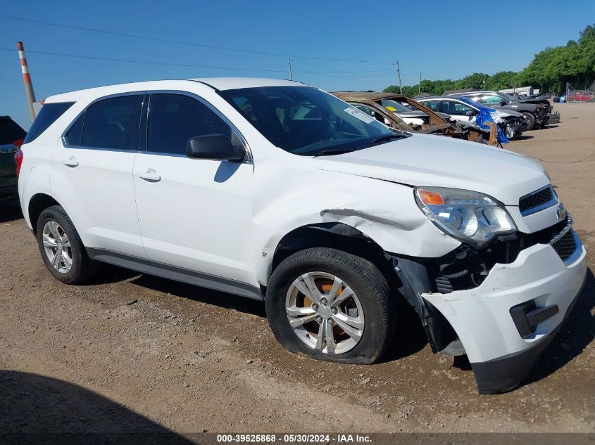 2012 Chevrolet Equinox Ls VIN: 2GNALBEK1C1166058 Lot: 39525868